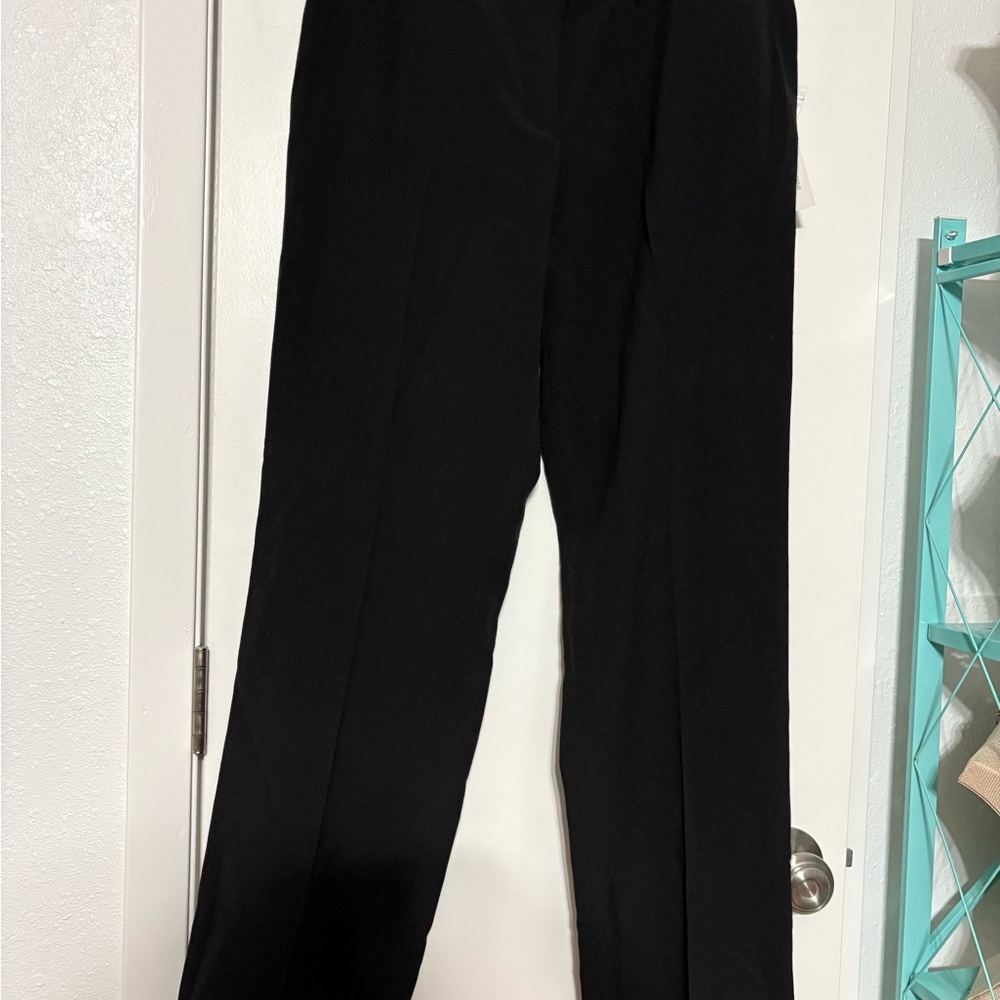 Adrienne Vittadini Black Women's Dress Pants